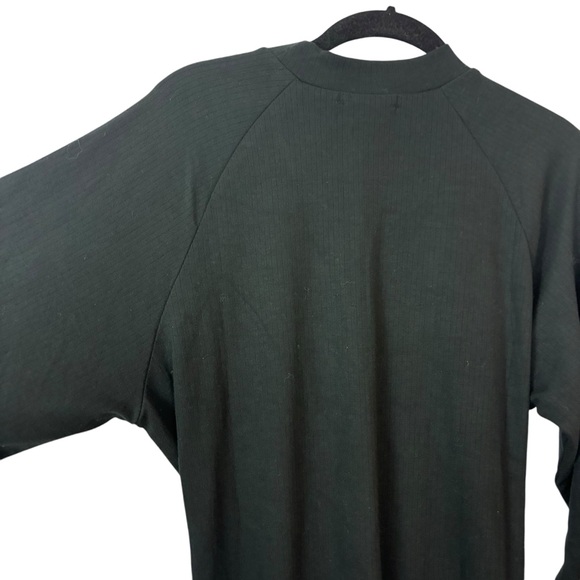 NWT Steve Madden Mock Neck Dolman Sleeve Knot Tie Dress Size M So Soft - Picture 4 of 11